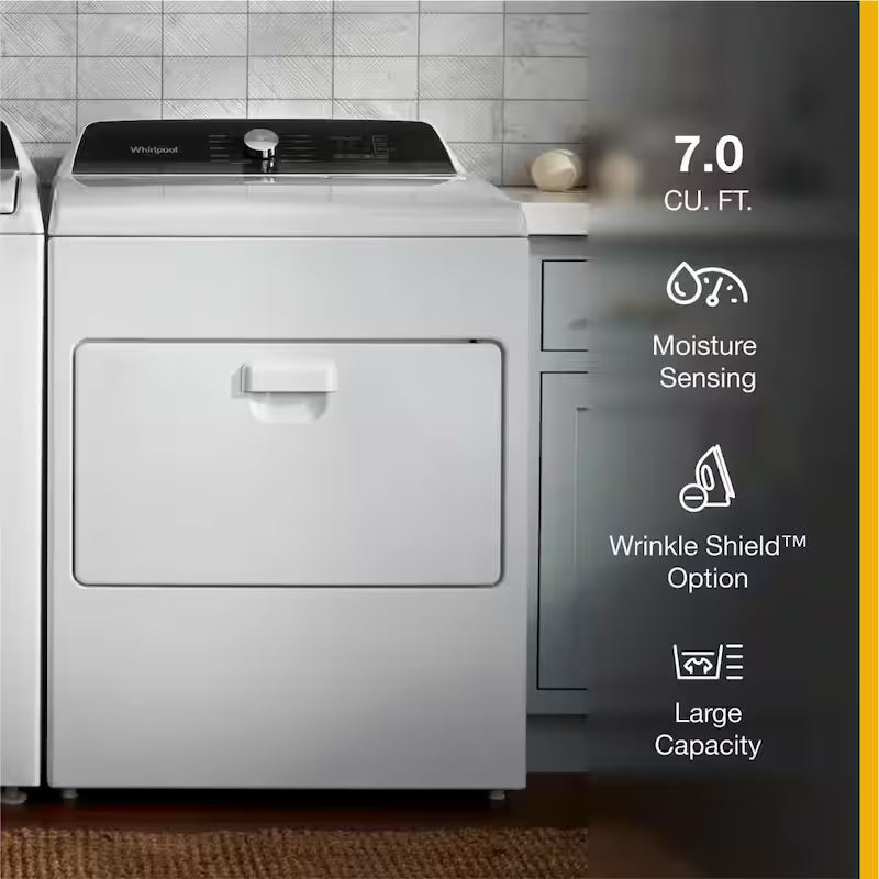 White 7 cu. ft. Electric Dryer K9979