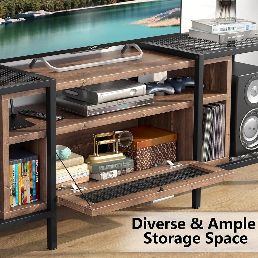 75 Inch TV Stand with Storage and Shelves M27902
