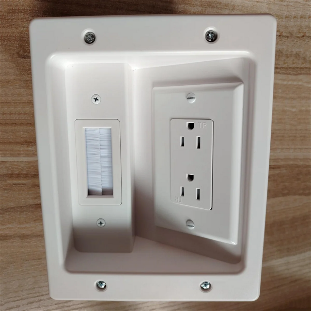 Recessed Outlet Box Cable Management Kit 15A 125V X137803
