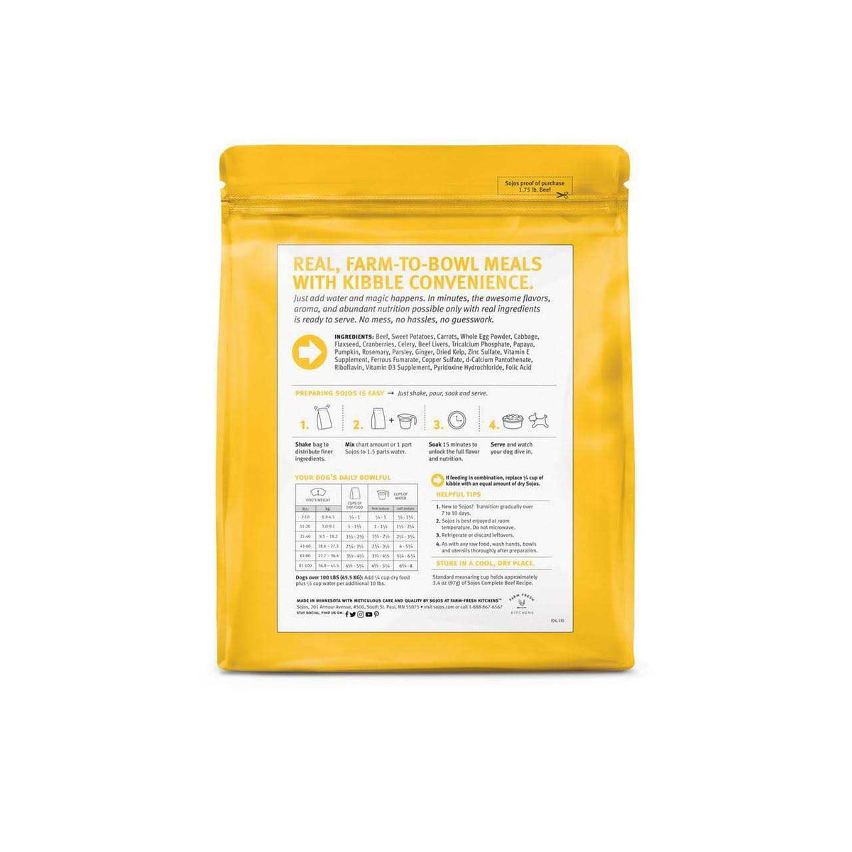 Beef Recipe Dog Food N851
