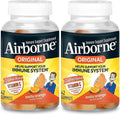 Zesty Orange Flavored Gummies 42 Count Vitamin C Immune Support Pack of 2 U9039