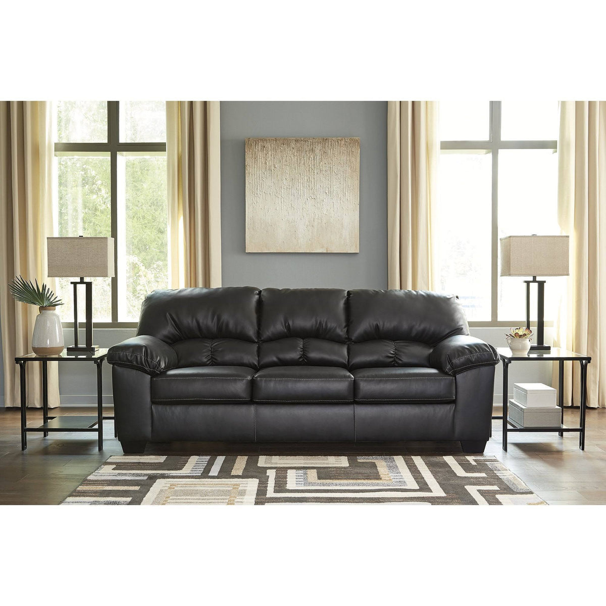 Black Sofa B225293