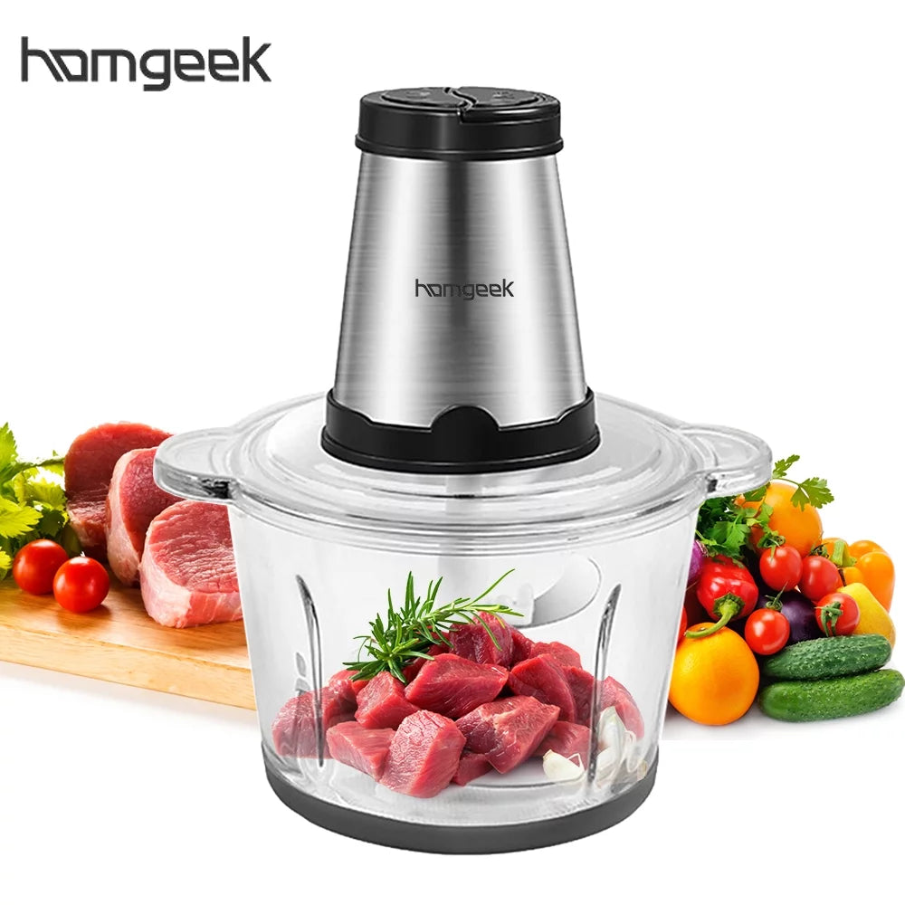 300 Watts 2L Stainless Steel Electric Food Processor C651431