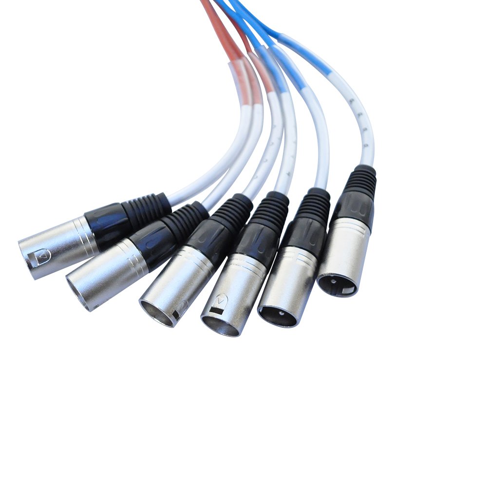 6 Channel 30-Feet Pro Audio Sub Snake Cable S3615