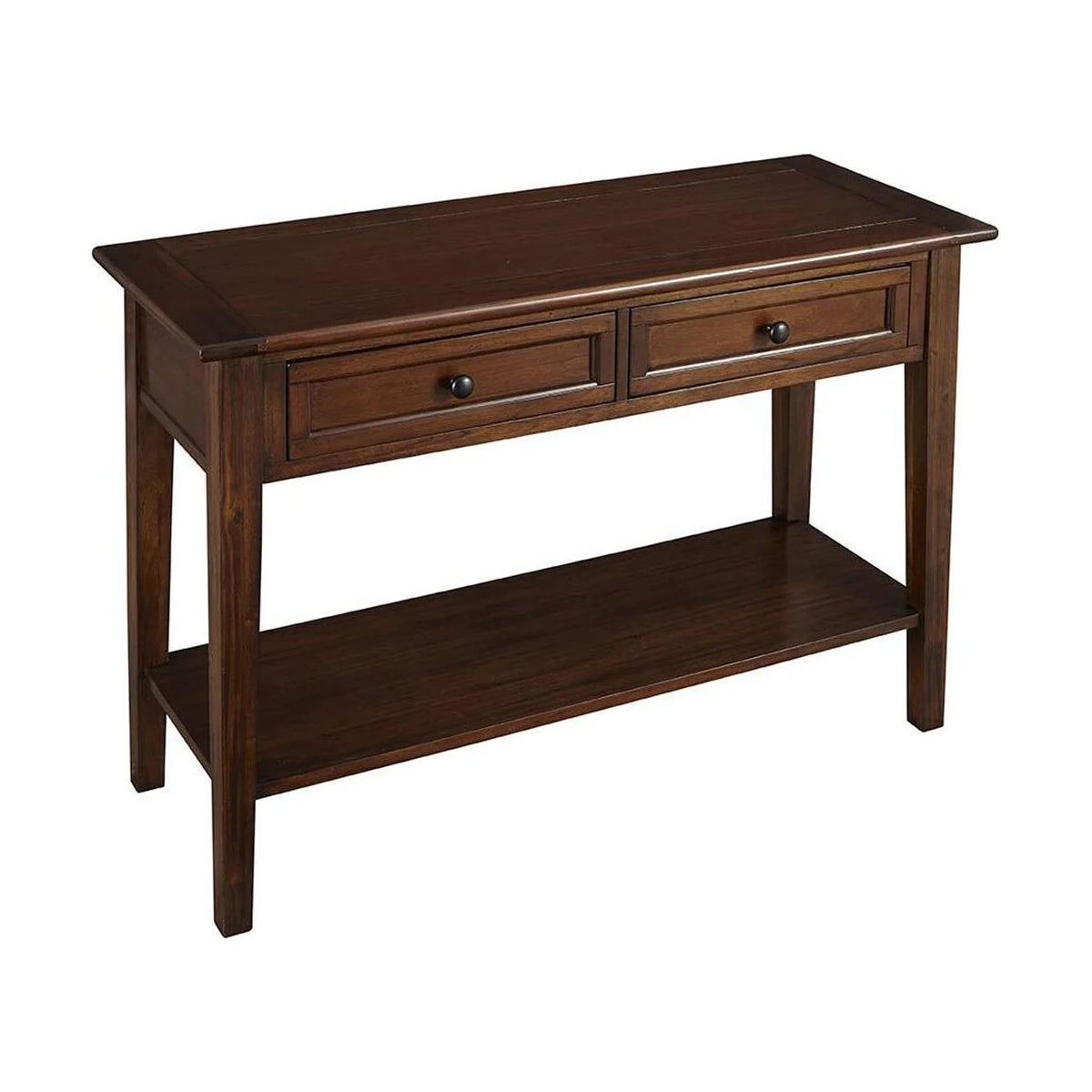 2 Drawer Cocktail Table With Shelf J27358