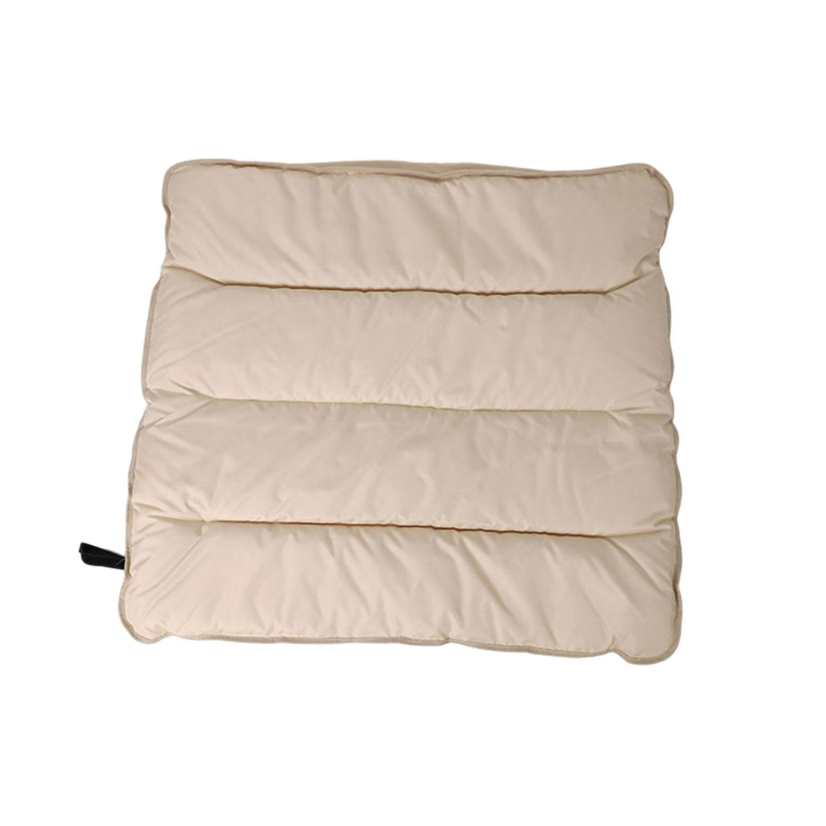 Khaki Folding Beach Lounger Cushion 103cmx91cm A68121