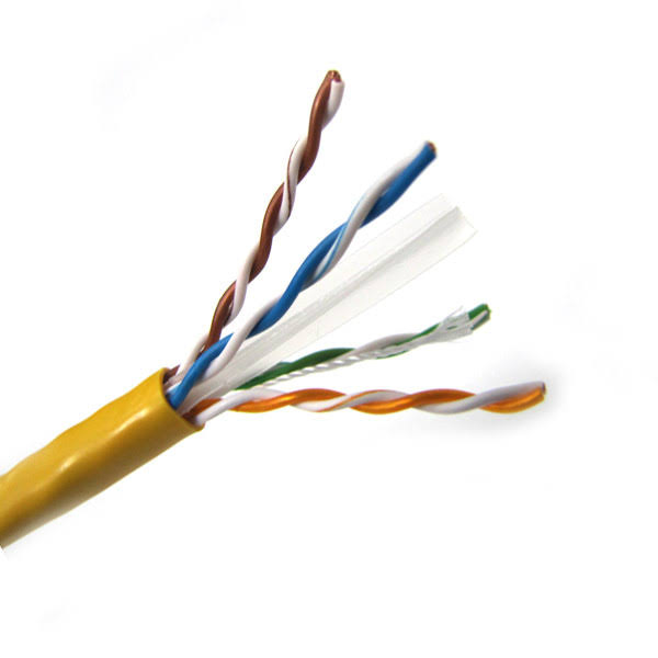 Cat6 UTP CMR Solid PVC Ethernet Cable W7597