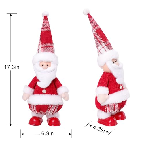 Red & White Singing & Dancing Santa Claus L50006
