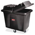Black 400lb Cap Metal Frame Cube Truck V5052