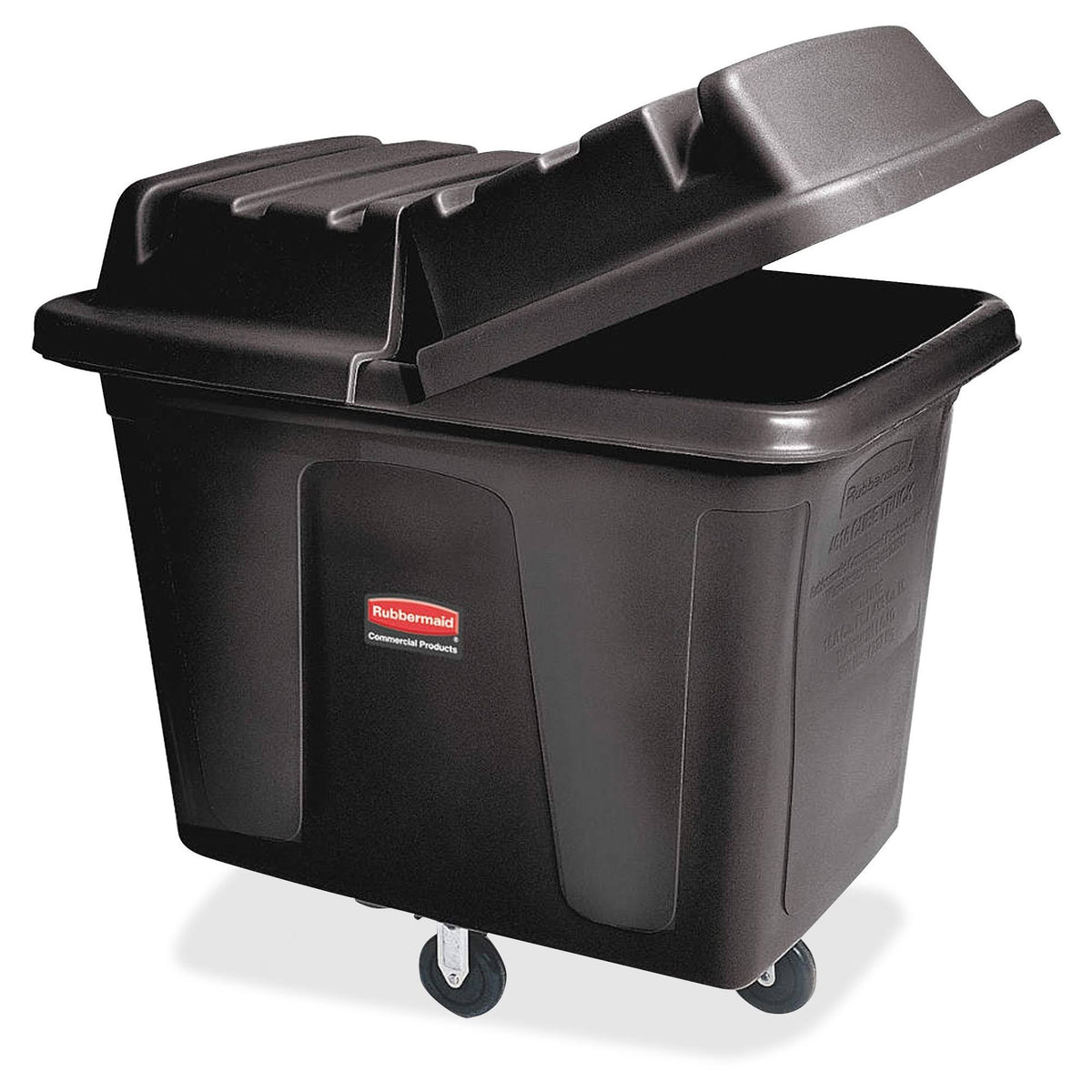 Black 400lb Cap Metal Frame Cube Truck V5052