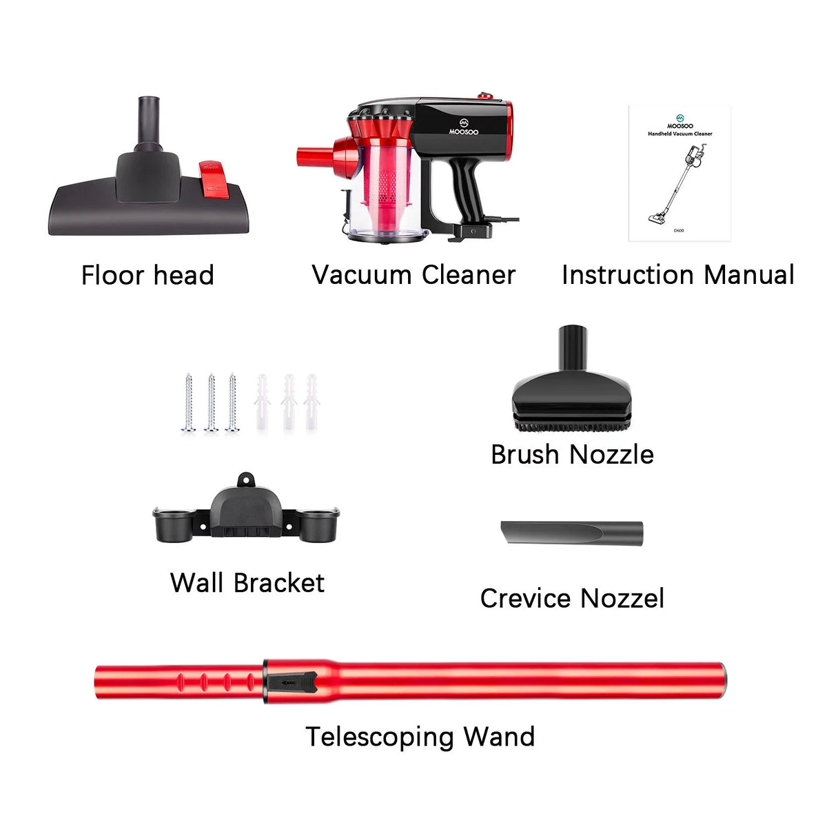 Lightweight Corded Stick Vacuum T620