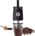White Electric/Manual 2-in-1 Burr Coffee Grinder, Pack of 2 B614