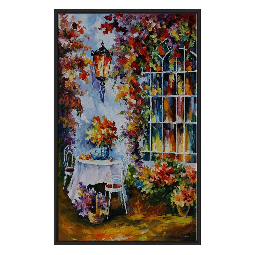 Framed Oil Painting Print on Canvas E83106