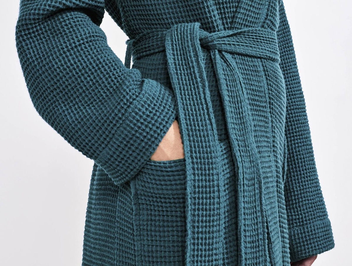 Organic Waffle Robe O619973