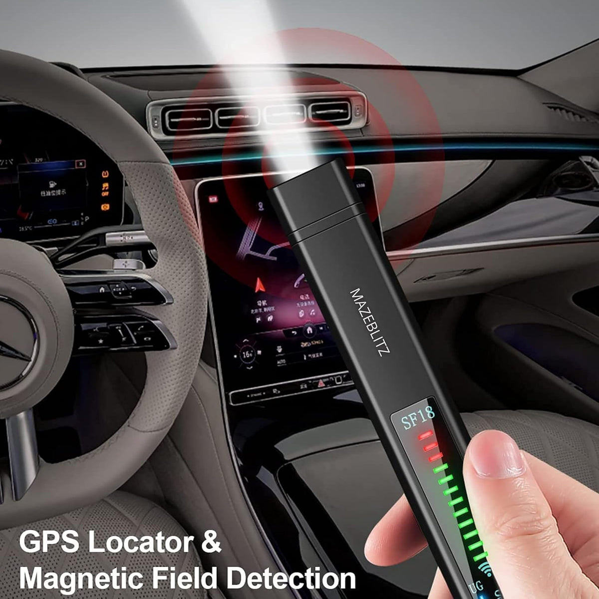 Hidden Camera Detector with 12 Levels Sensitivity Y7692