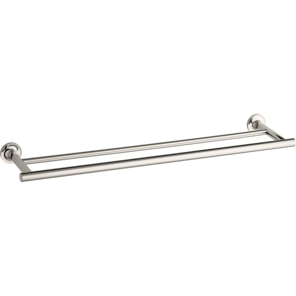 24x22 Double Towel Bar - Vibrant Polished Nickel J79207