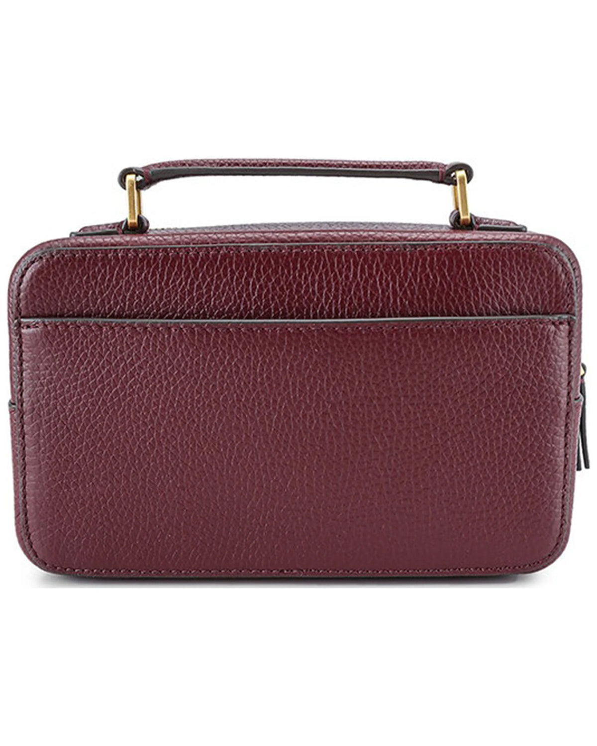 Pebbled Leather Small Top Handle Crossbody Bag S301495