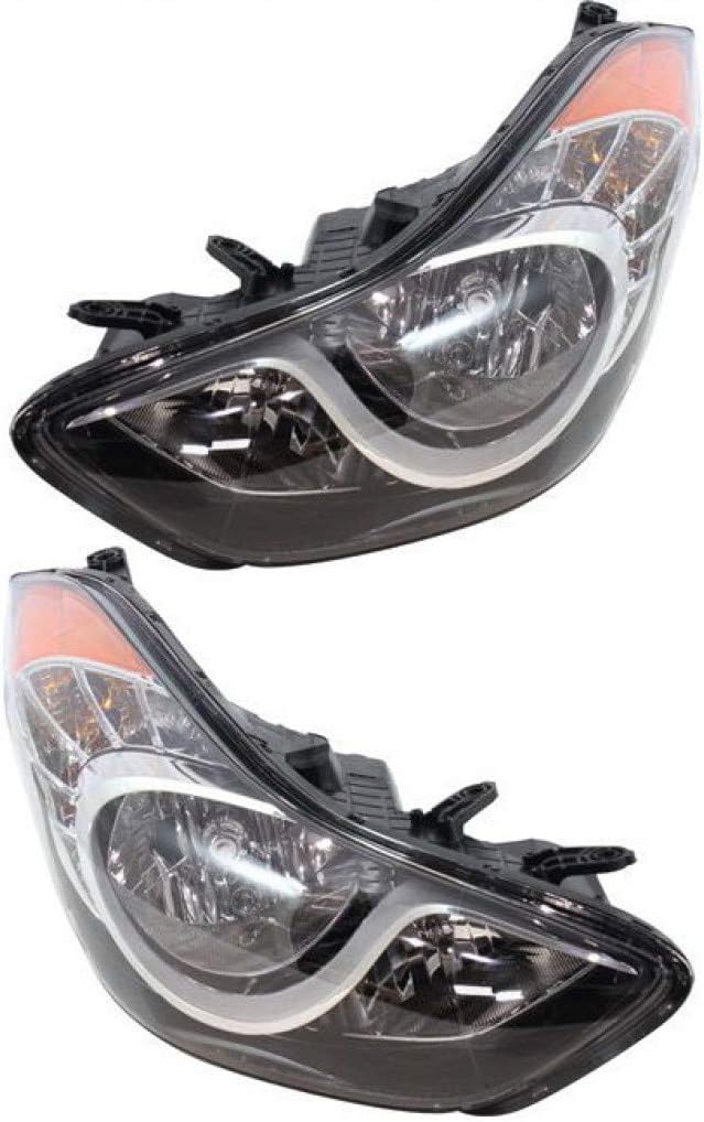 Headlight Assembly for Hyundai Elantra 2011 2012 2013 Driver Side O7611
