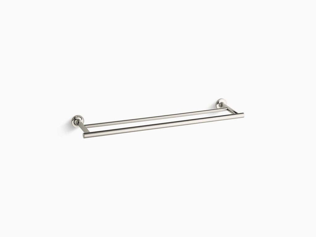24x22 Double Towel Bar - Vibrant Polished Nickel J79207