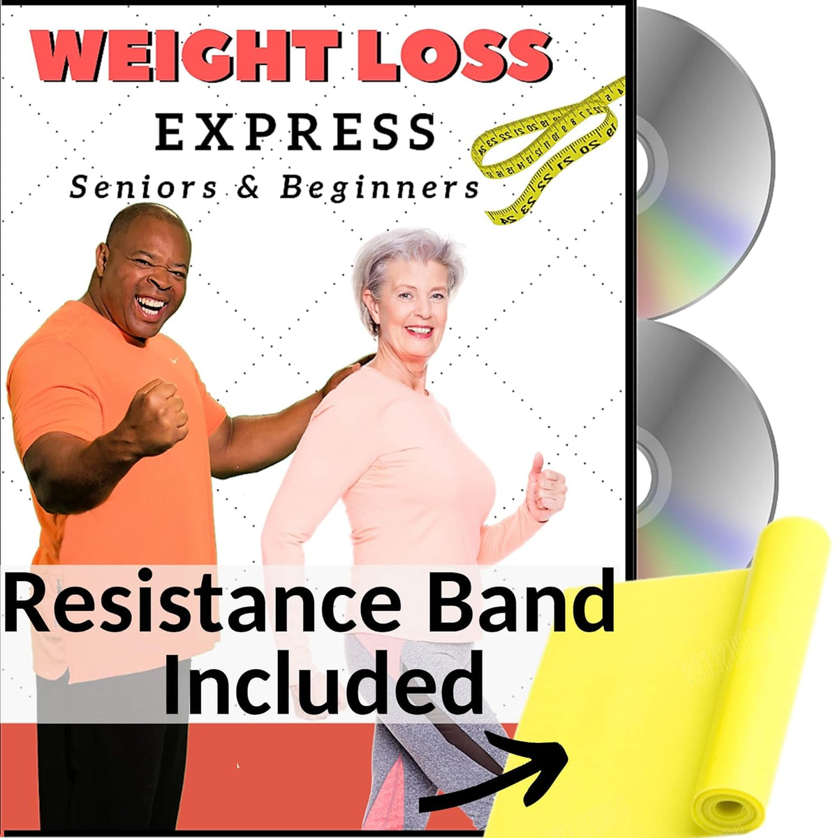 5 Fat Burning Workouts + Resistance Band Exercise DVD Z1079