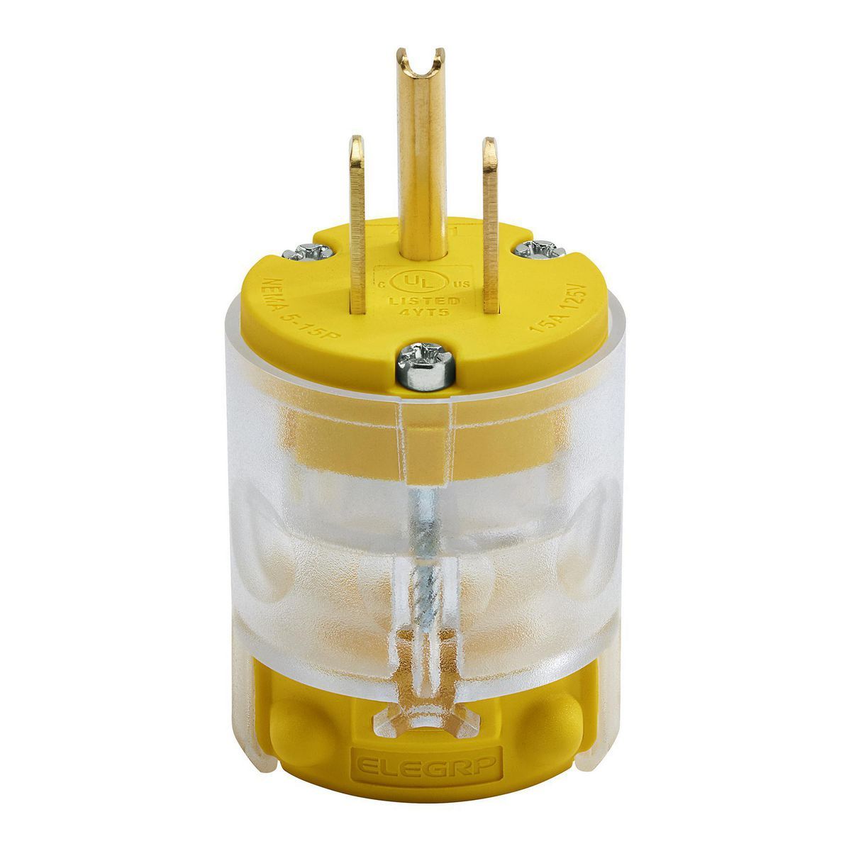15 Amp Light Up Male Plug I1745
