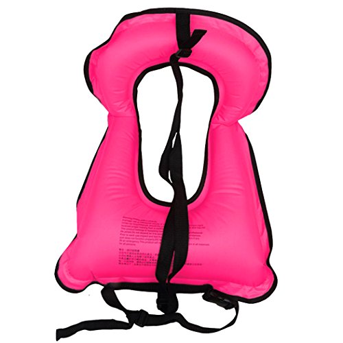 Inflatable Snorkel Vest Adult Snorkeling Jackets L4461