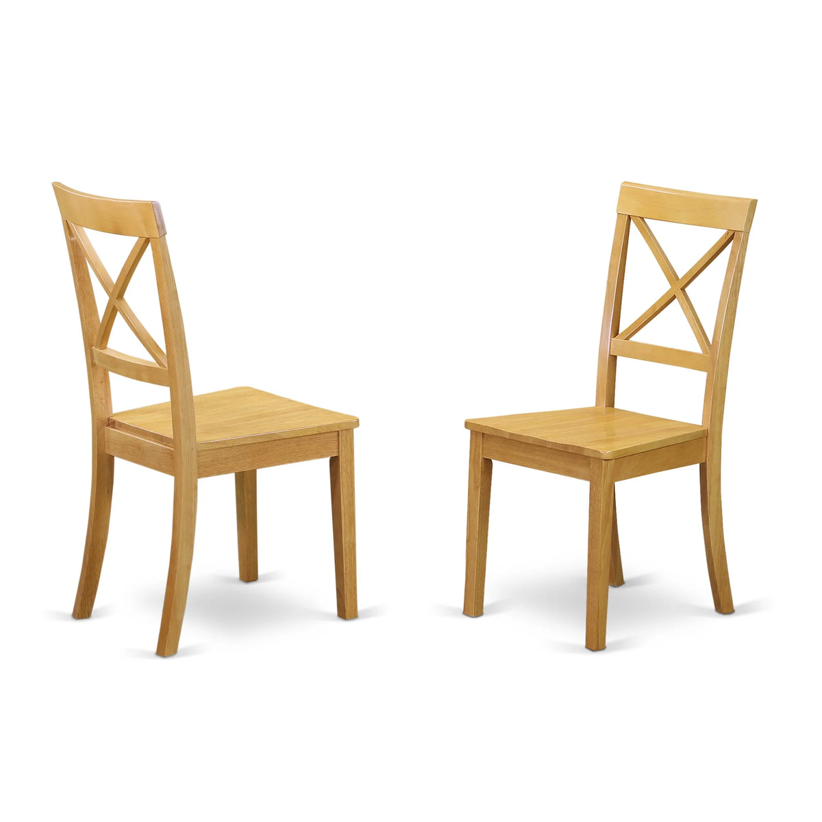 5-piece Wood Dining Table and Chairs in Oak A38415