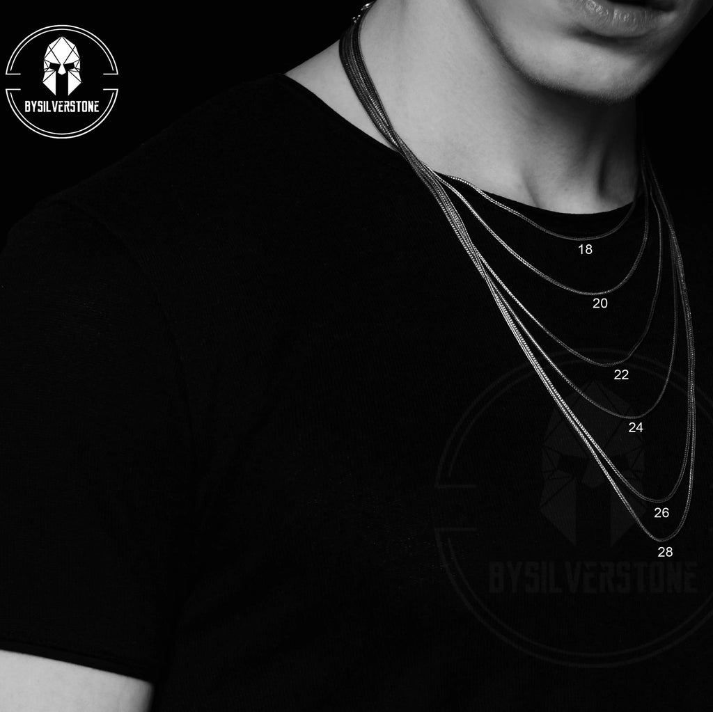 Silver St Christopher and Jesus Pendant Necklace Q327651
