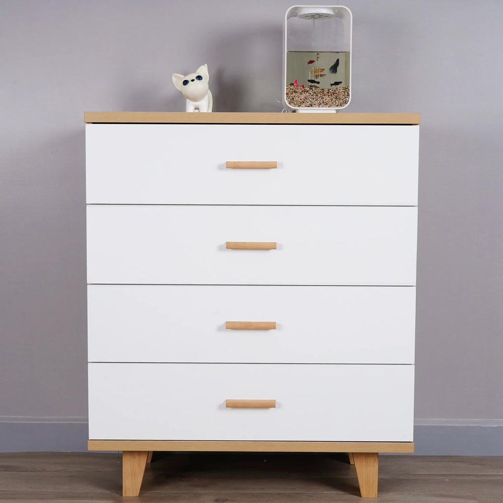 Wooden Dresser with 4 Drawers T123