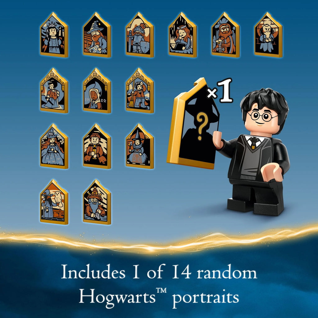Harry Potter Hogwarts Castle Boathouse Toy with 2 Buildable Boats and 5 Minifigures O675880