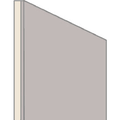 ProCore Mat and Mount Board - TV Gray Antique/White Y9753