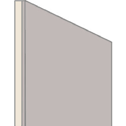 ProCore Mat and Mount Board - TV Gray Antique/White Y9753