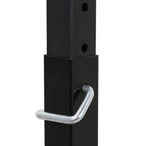 Adjustable 40inch-66inch Solid Steel Squat Rack D48359