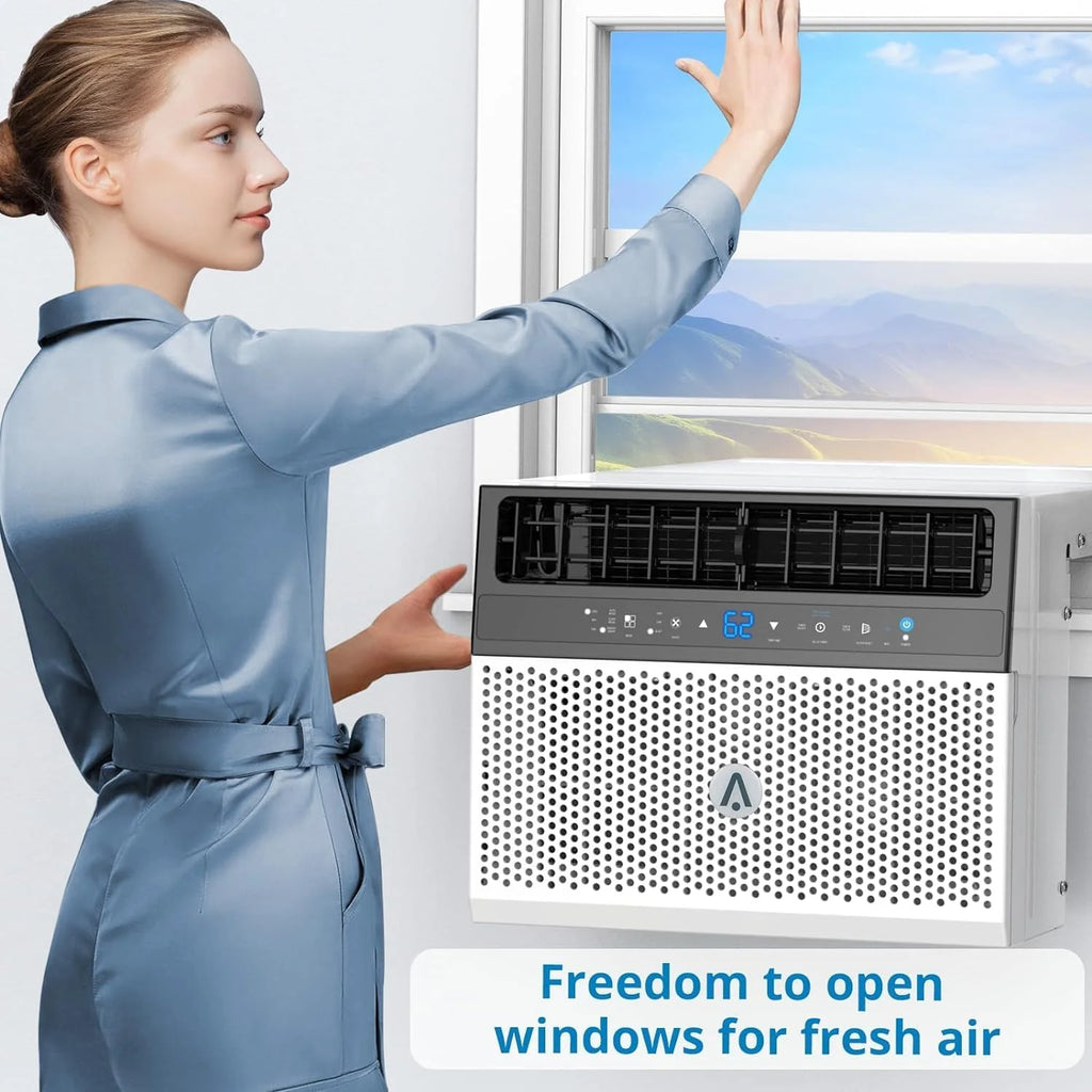 6000 BTU Window Air Conditioner with Remote Control and Washable Filter M56224