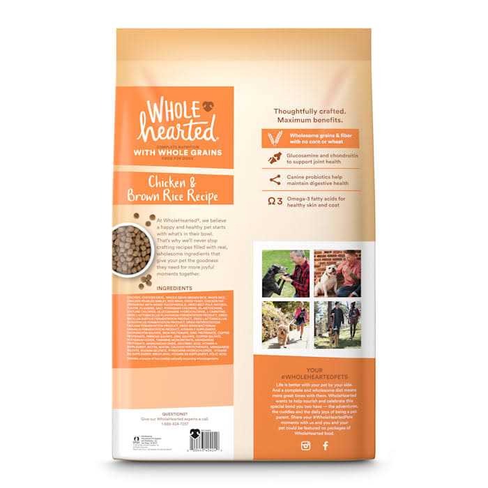 Chicken & Brown Rice Recipe Dry Dog Food O976726