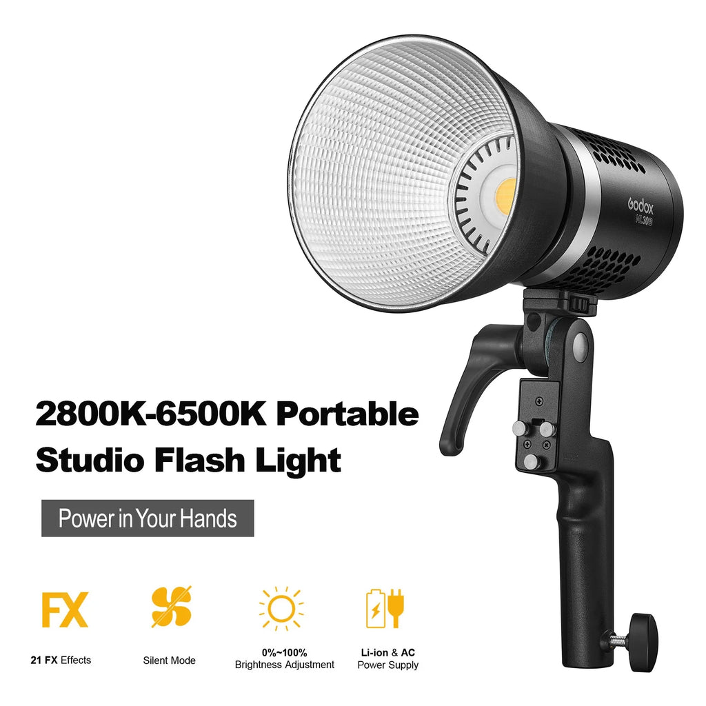 Portable Studio LED Video Light Kit Y64124