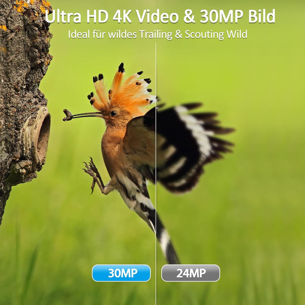 4K 30MP Wireless Bluetooth Wildlife Camera with 64GB Card M156735
