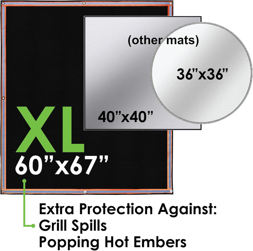 Fireproof 3 Layer Fire Pit Mat G173