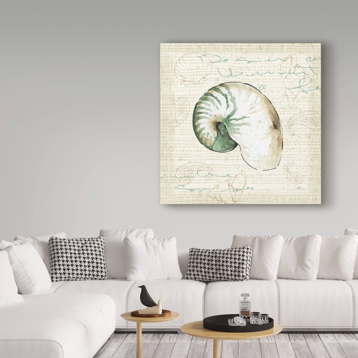 Ocean Prints III Canvas Art O422958