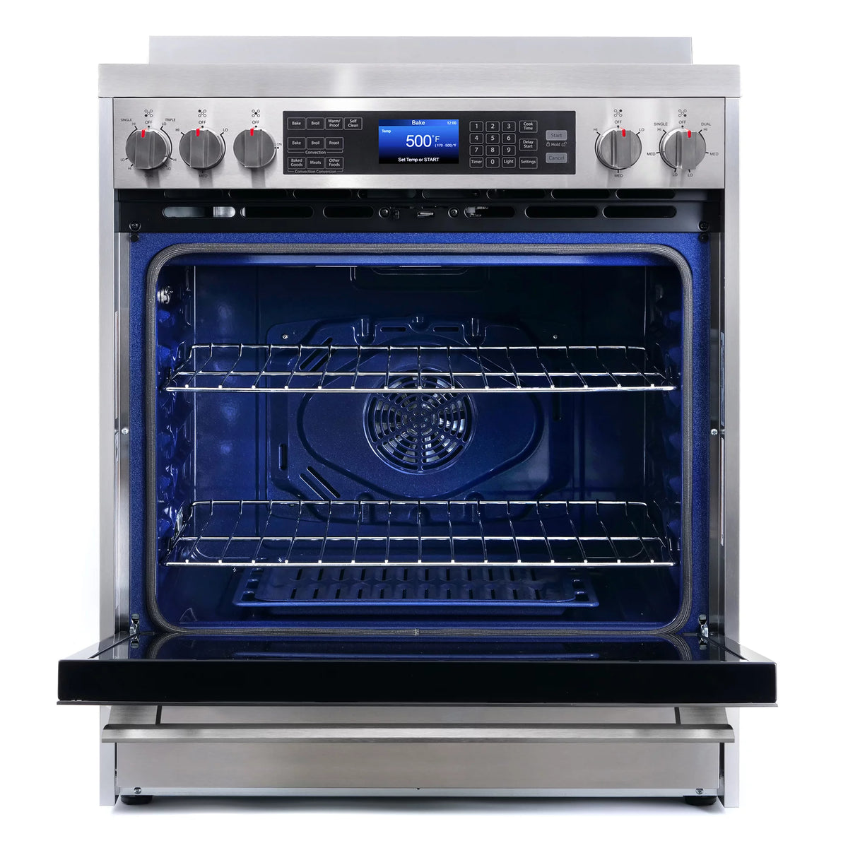 2 Piece Kitchen Appliance Package with Microwave & Electric Range G58122