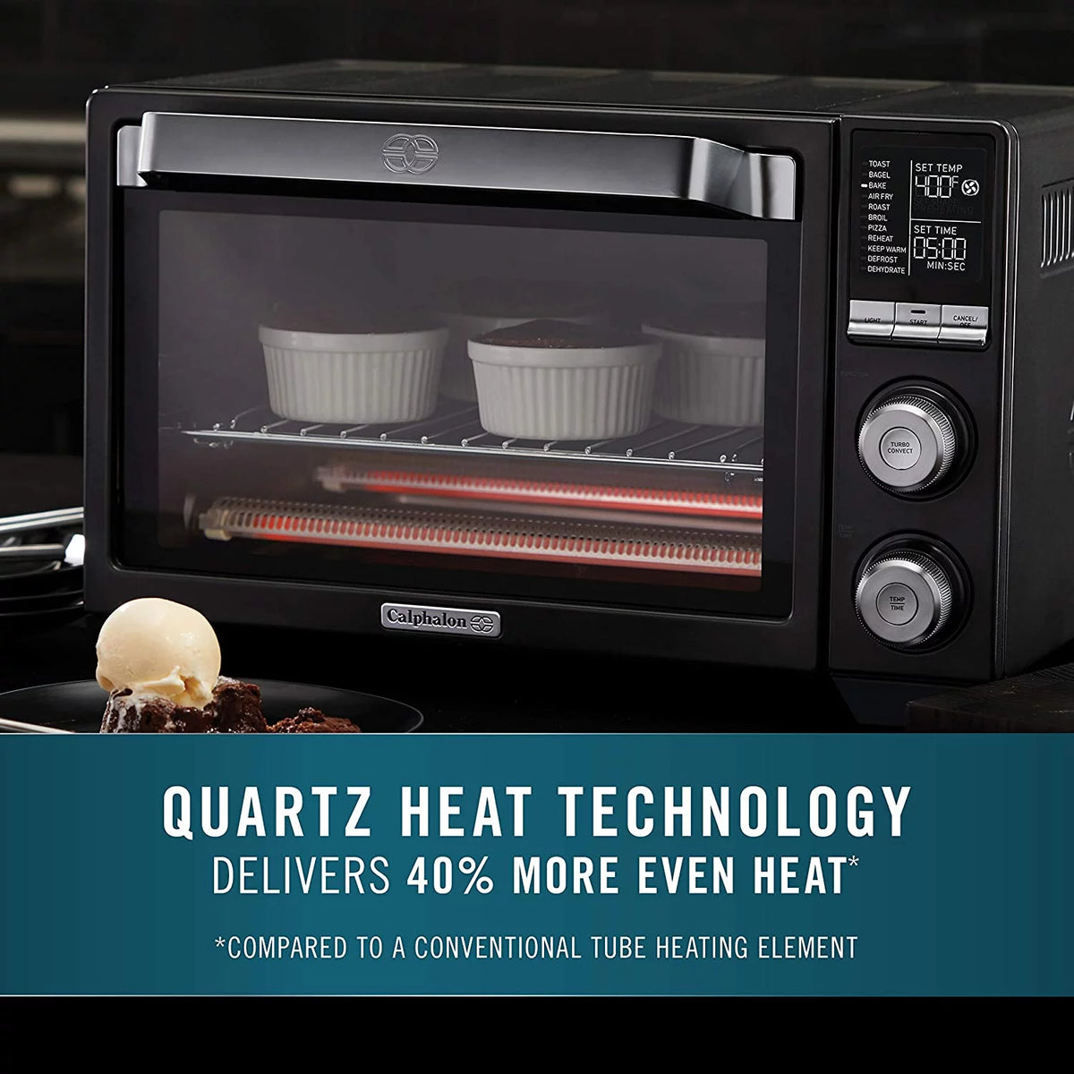11-in-1 Air Fryer Oven Combo, 26.4 QT Stainless Steel W348