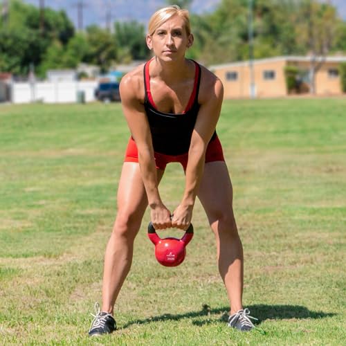 Vinyl Coated Cast Iron Kettlebells F2335