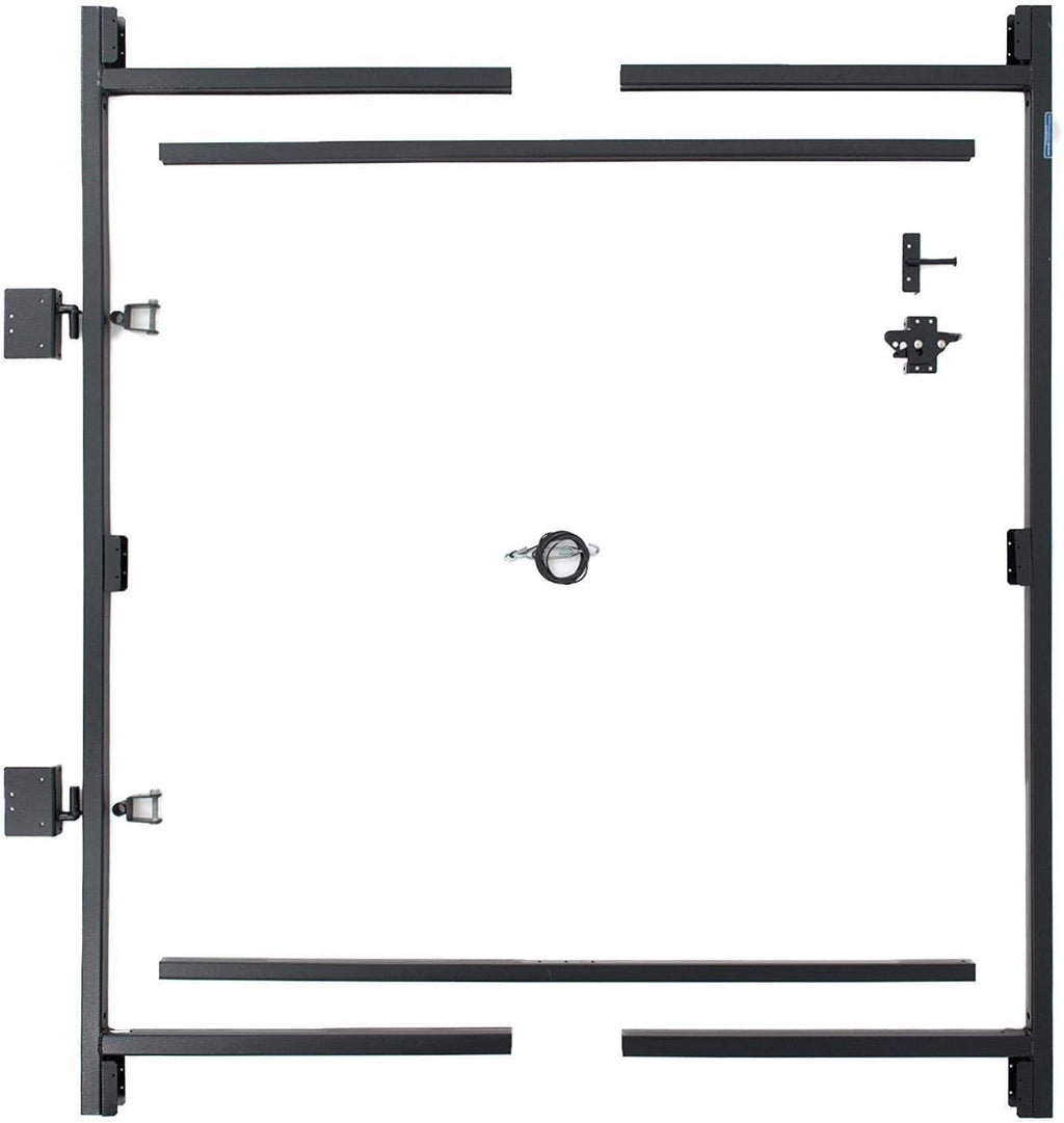 Steel Frame Gate Adjustable Building Kit, 60 to 96 Inches Wide and 6 Inches High, 3 Pack G255