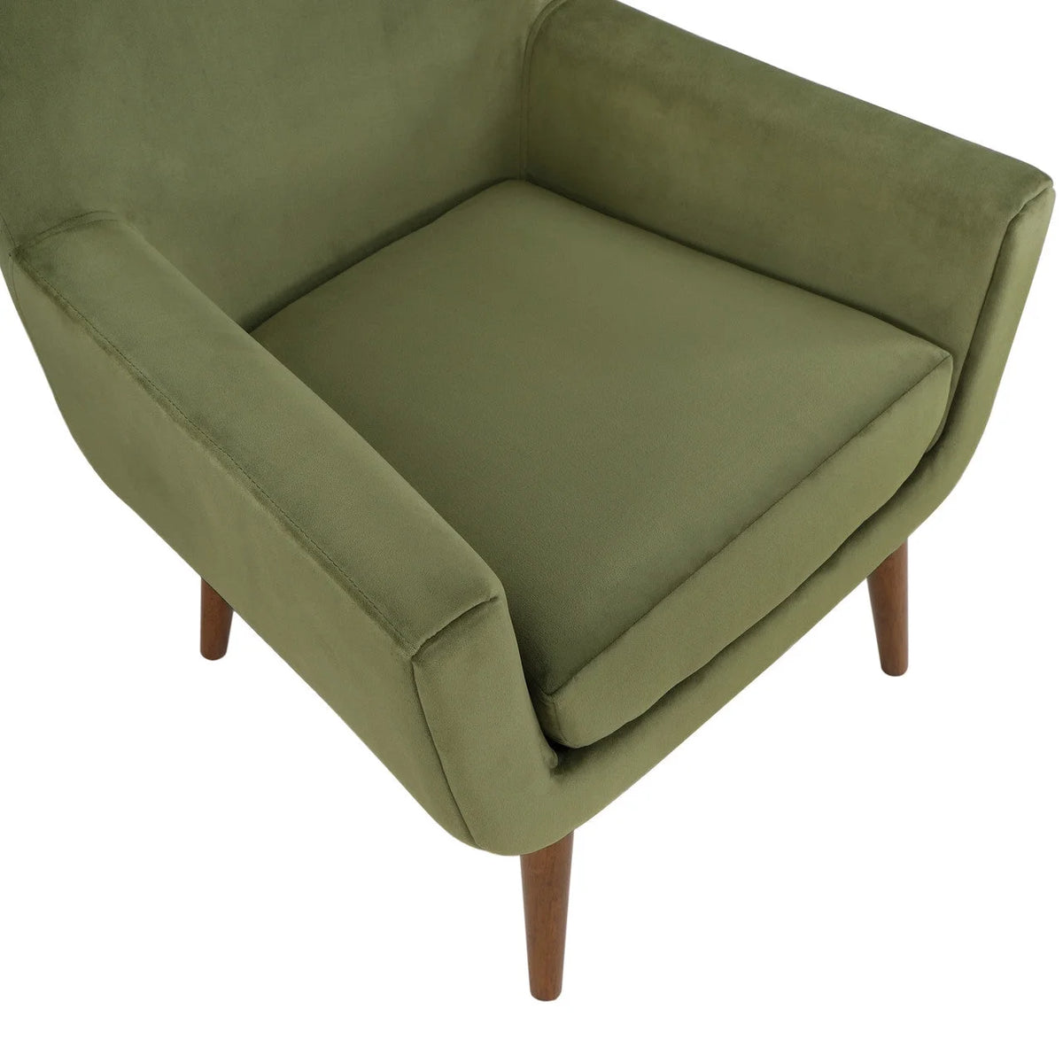 Green Velvet Arm Chair N306