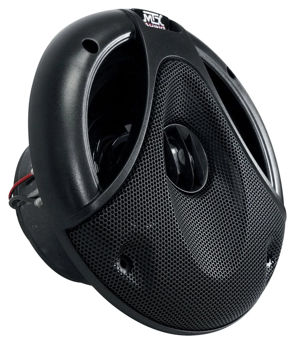 6.5" 150 Watt Black Marine Boat Wakeboard Tower Speakers U1780