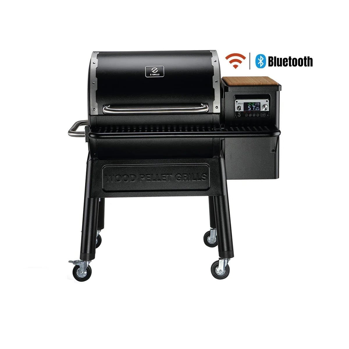 Wood Pellet Grill & Smoker with WIFI, PID Controller, 709 sq. in, Black R6998