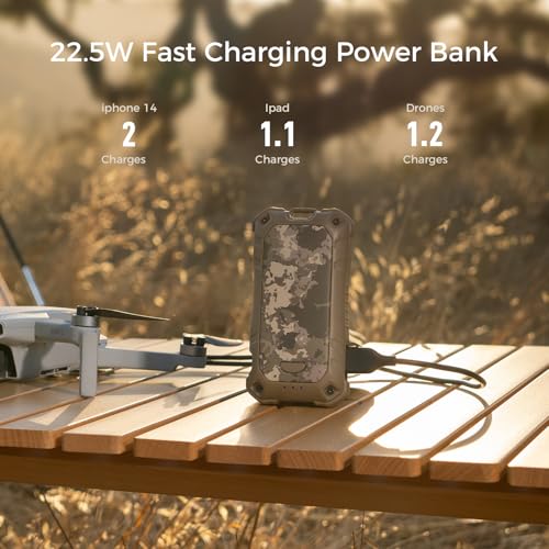 IP56 Waterproof Rechargeable 10000mAh Hand Warmer with Torchlight V5426