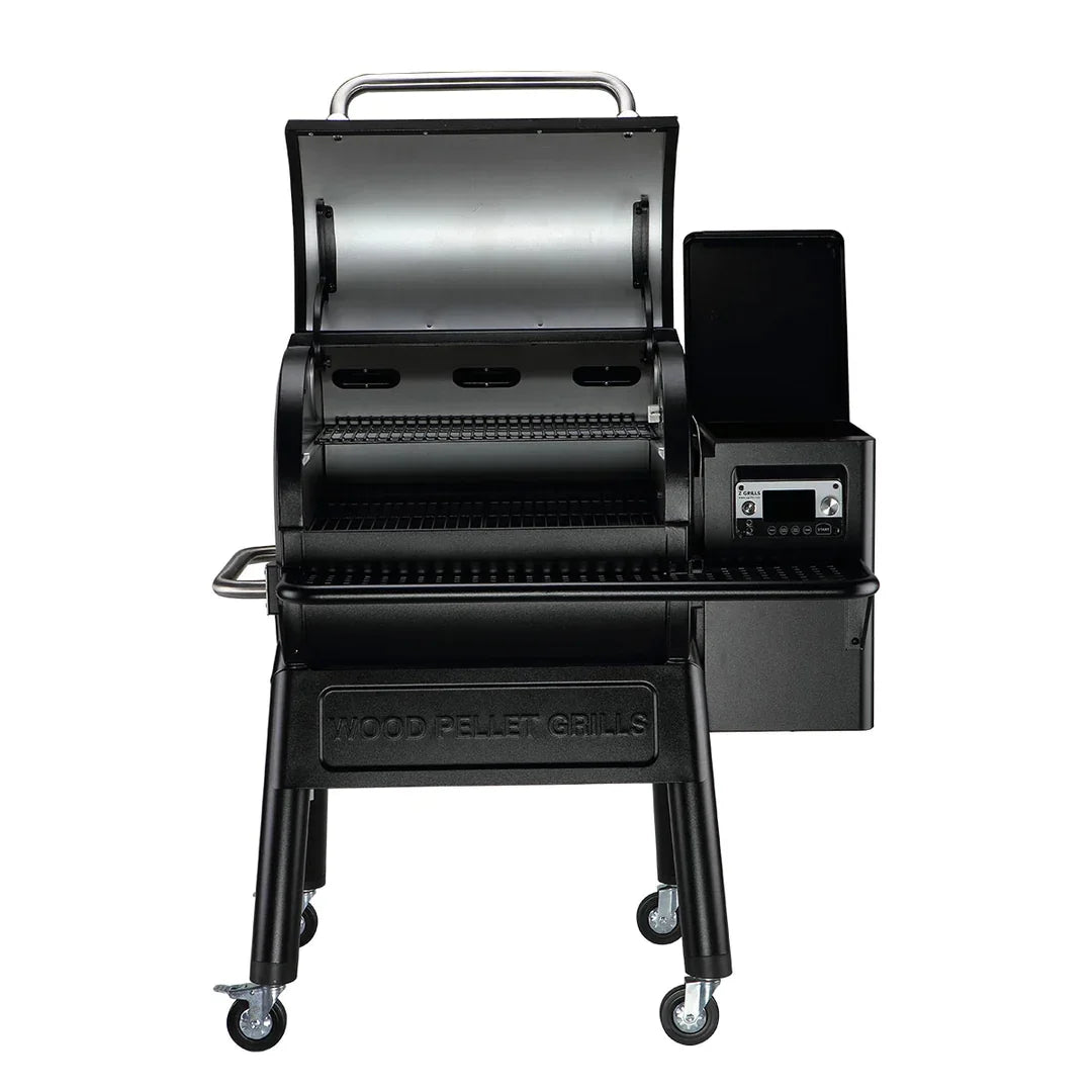 Wood Pellet Grill & Smoker with WIFI, PID Controller, 709 sq. in, Black R6998