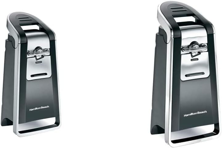 Smooth Touch Electric Automatic Can Opener with Easy Push Down Lever E8159
