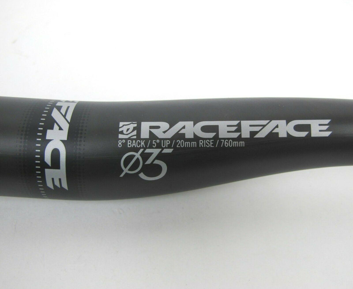 Black 35 x 760mm 20mm Rise Carbon Handlebar L509